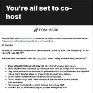 I’m Co-Hosting the “Spice Up Your Look Posh Party” on Sunday, June 12, 7pm PST!